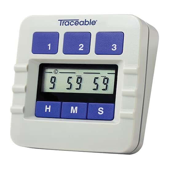 Single-Display Triple-Event Lab Digital Timer