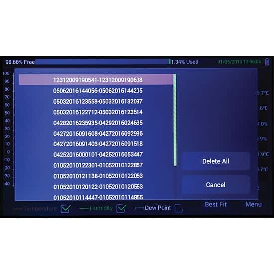 Temperature/Humidity Touchscreen Recorder - Image 7