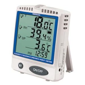 Traceable® Digital Thermohygrometer with Dew Point, Memory Card, and Calibration