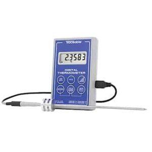 Traceable® Single-Input RTD Thermometer with Penetration Probe and Calibration