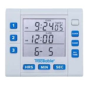 Traceable® Three-Channel Alarm Timer