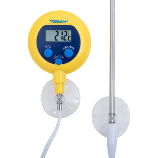 Water-Resistant Remote Probe Digital Thermometer with Calibration - Image 3
