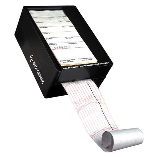 Disposable Temperature Recorder with Calibration; 10 day