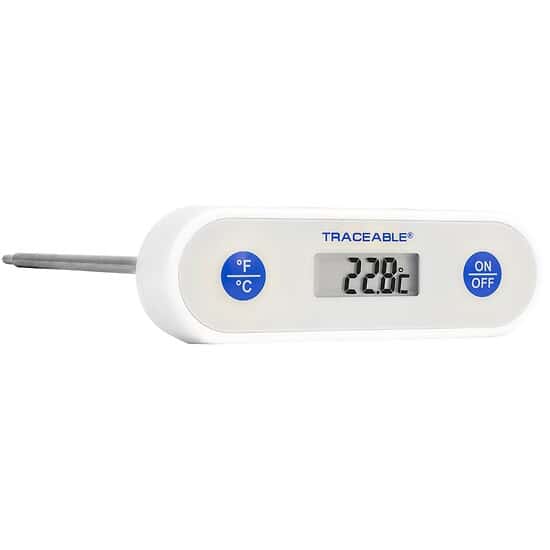 T-Bar Waterproof Food Thermometer Ultra; ±0.4°C Accuracy at Tested Points