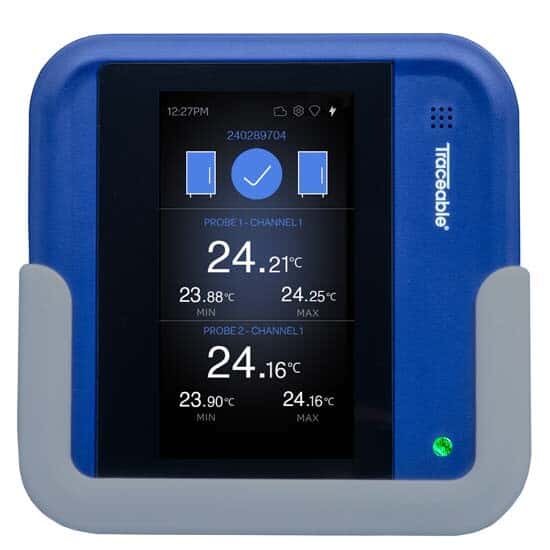 Touch Screen Wi-Fi Data Logger Compatible with Traceable® 7600 Smart Probes and TraceableLIVE® Cloud Service - Image 3