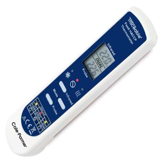 2-in-1 Waterproof Food HACCP Thermometer; 1 Integral Fold-Out Probe - Image 5