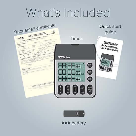 Three-Channel Benchtop Timer with Antimicrobial Protection - Image 8
