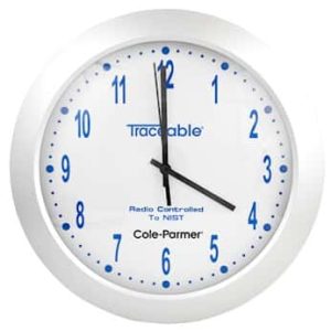 Traceable® Analog Radio-Controlled Wall Clock